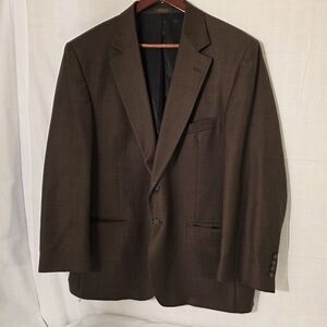 Hardwick Clothes Dark Brown Men's Blazer 42S. Measures Like 46R